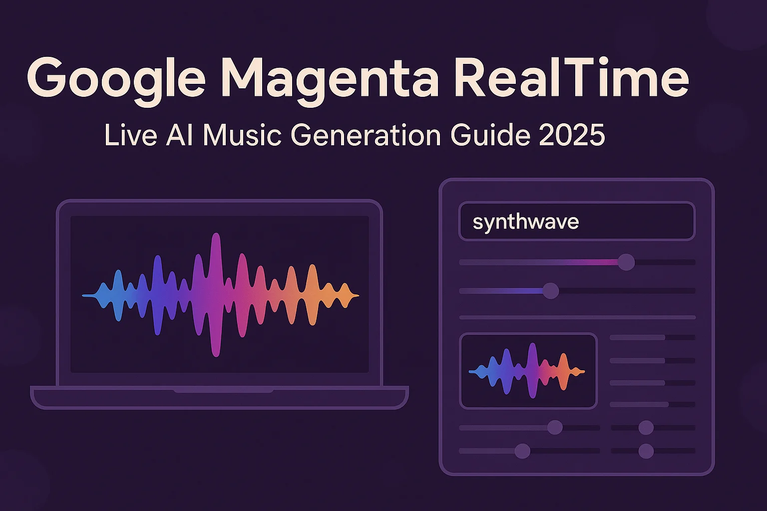 Live music generation using Magenta RealTime model
